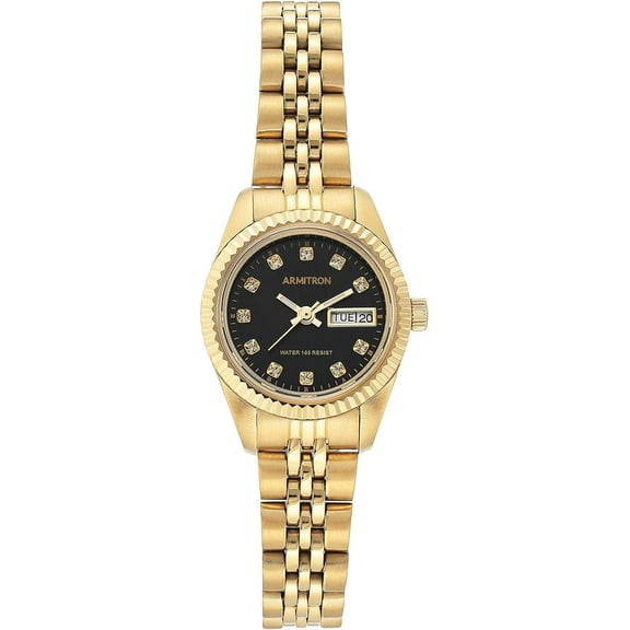 Armitron Women's Genuine Crystal Accented Bracelet Watch