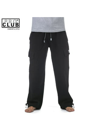 TRGPSG Men's Fleece Lined Hiking Pants Outdoor Cargo Pants Casual Work Ski  Pants with 8 Pockets(No Belt),Black 36x32 