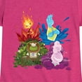 thumbnail image 3 of Elemental - Group Graphic - Toddler & Youth Girls Short Sleeve Graphic T-Shirt, 3 of 5