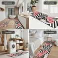 thumbnail image 5 of Pioneer Flower Floral Print Pattern Kitchen Rugs Sets Of 3,Kitchen Runner Rugs Non Skid Washable,Decorative Kitchen Floor Mats for Kitchen,Sink,Laundry,17"x30"+ 17"x47" + 17"x59", 5 of 6