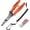 Orange, variant on Fishing Pliers for Saltwater and Freshwater - Premium Stainless Steel Split Ring & Hook Remover with Wire Cutter, Non-Slip Handle, Spring Loaded- Must Have Bass/Boat/Kayak Fishing Gear (Black)