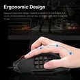 thumbnail image 2 of E-YOOSO X-39 USB Wired RGB Gaming Mouse 16400 DPI PAW3327 19 buttons programmable game Optical mice for Computer PC Laptop, 2 of 6