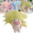 thumbnail image 2 of ​​LYINGF Cute Stuffed Plush Toy Keychain, Twelve Zodiac Keychain - Hilarious Hairstyle Design with Cute Appearance, Collectible Character Keychain with Personalization Features​​, 2 of 9