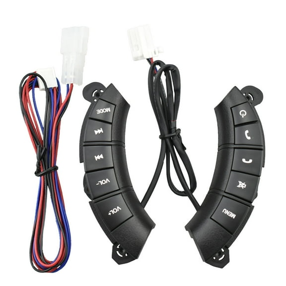 Car Steering Wheel Control Buttons For Great Wall Haval H3/H5 Fengjun Kawi M90, Car Multi-Function Steering Wheel Control Switch-black