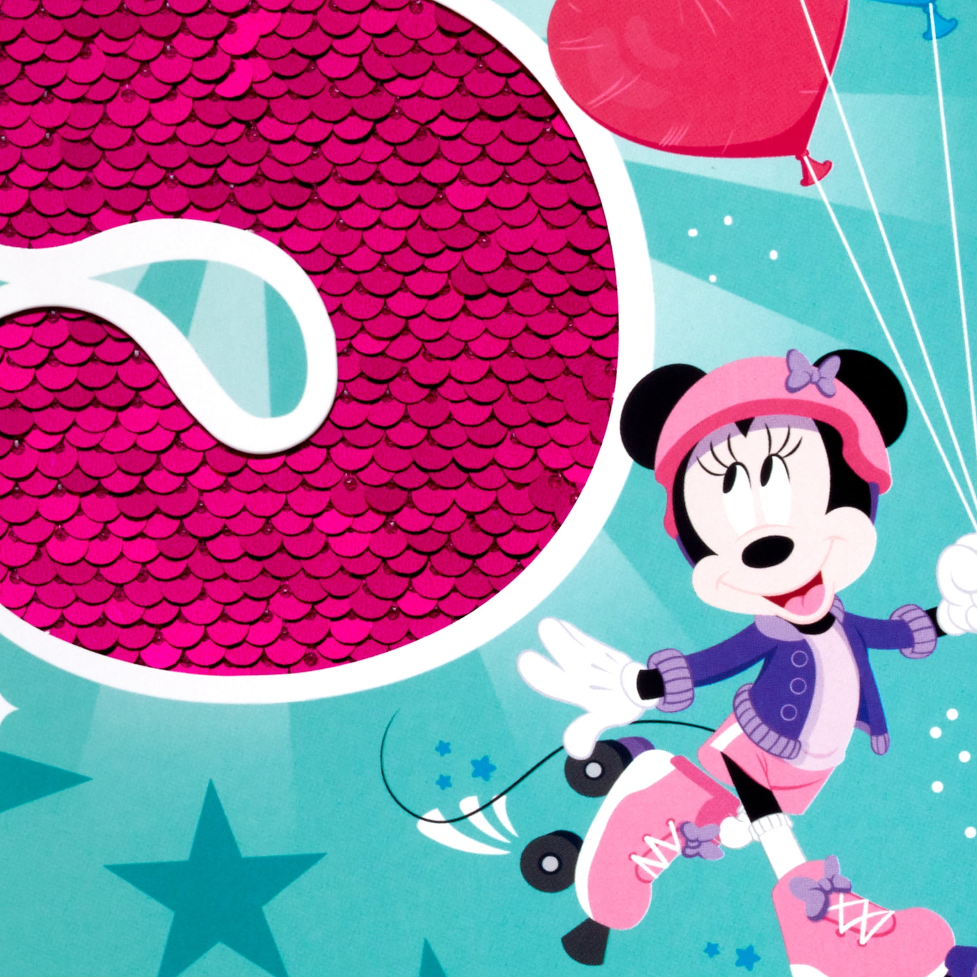 Hallmark Disney Minnie Mouse 5th Birthday Card for Girl (Styling Birthday)