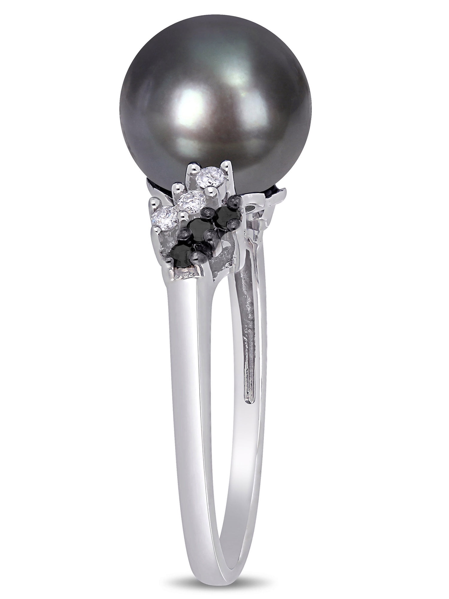 Everly Women's Cultured Pearl and Diamond 10k White Gold Ring