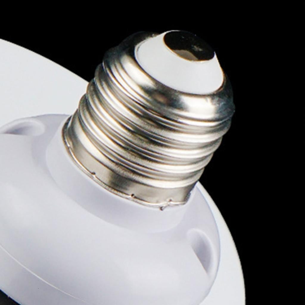 WE-POLUJ Ceiling Fan LED Ceiling Garage Light Workshop Lighting Plastic Texture Fan Light