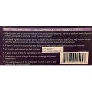 EAS Original MYOPLEX Maximum Muscle Builder - Meal Replacement Protein Mix - Double Rich Chocolate - 20 Individual Packets - Quality Protein Blend - 42g Per Serving - Vitamins, Minerals, Fiber,...