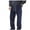 Navy, variant on Corduroy Cargo Pants for Men Multi Pockets Straight Leg Casual Stretch Elastic Waist Hiking Outdoor Sweatpants