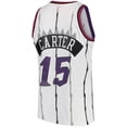 thumbnail image 3 of Men's Mitchell & Ness Vince Carter White Toronto Raptors 1998/99 Hardwood Classics Swingman Jersey, 3 of 3