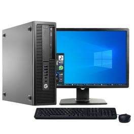 Pre-Owned HP ProDesk 400 G2.5 SFF Business Desktop Computer PC, Intel Quad Core i5-4590S up to 3.7GHz, 16G DDR3, 1T, DVDRW, WiFi, BT, 4K Support, DP, VGA, Windows 10 Pro 64 English/Spanish/French - Pre-Owned HP ProDesk 400 G2.5 SFF Business Desktop Computer PC, Intel Quad Core i5-4590S up to 3.7GHz, 16G DDR3, 1T, DVDRW, WiFi, BT, 4K Support, DP, VGA, Windows 10 Pro 64 English/Spanish/French -