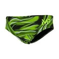 thumbnail image 2 of Aqua Sphere MP Team Diablo Print Brief Male Green 22, 2 of 2