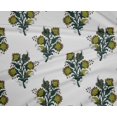 thumbnail image 4 of oneOone Tissu Polyester Lycra Imprimé Feuilles & Floral pour Couture BTY 56 Pouces de Large, 4 of 4