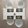 thumbnail image 3 of Ambesonne Animal Print Place Mats Set of 4, Capricorn Antlers, Standard Size, Beige Charcoal, 3 of 4