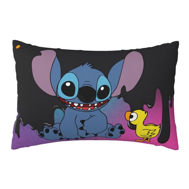 Bonita funda de almohada con puntada, bonita funda de cojín, juego de cojines traseros de dibujos animados, ropa de cama suave, decoración del hogar, regalos de boda, 20 x 30 pulgadas