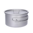 thumbnail image 1 of Juego de utensilios de cocina Boundless Voyage Titanium Pot 1.2 L para acampar, 1 of 9
