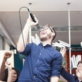 thumbnail image 4 of Handheld Microphone 2pcs Wired Dynamic 10ft Cable 1/4 Inch Socket Plastic for Karaoke Speaker Amp Mixer Speech, 4 of 8