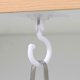 thumbnail image 4 of 8 Pieces Transparent Hooks 360 De Rotating Hook Hook Ceiling Hooks Without Ing, 4 of 5