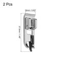 thumbnail image 2 of Cubierto Pie Coser Unique Bargains Máquina Galvanizado Hierro Prensador 37x16mm 2uds, 2 of 5