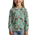thumbnail image 4 of Garronmavis Horses Boys Long Sleeve T-Shirts Size 3-4 Comfortable Flowers Kids Crewneck T-Shirts Fall Tops Soft Kids Basic Soft Long Sleeve Tees Top for Outdoor Activities, 4 of 7