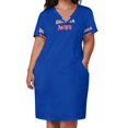 thumbnail image 3 of Vestido holgado con bolsillos de Georgia, ropa de mujer, vestido elegante de Corea para mujer, 3 of 7