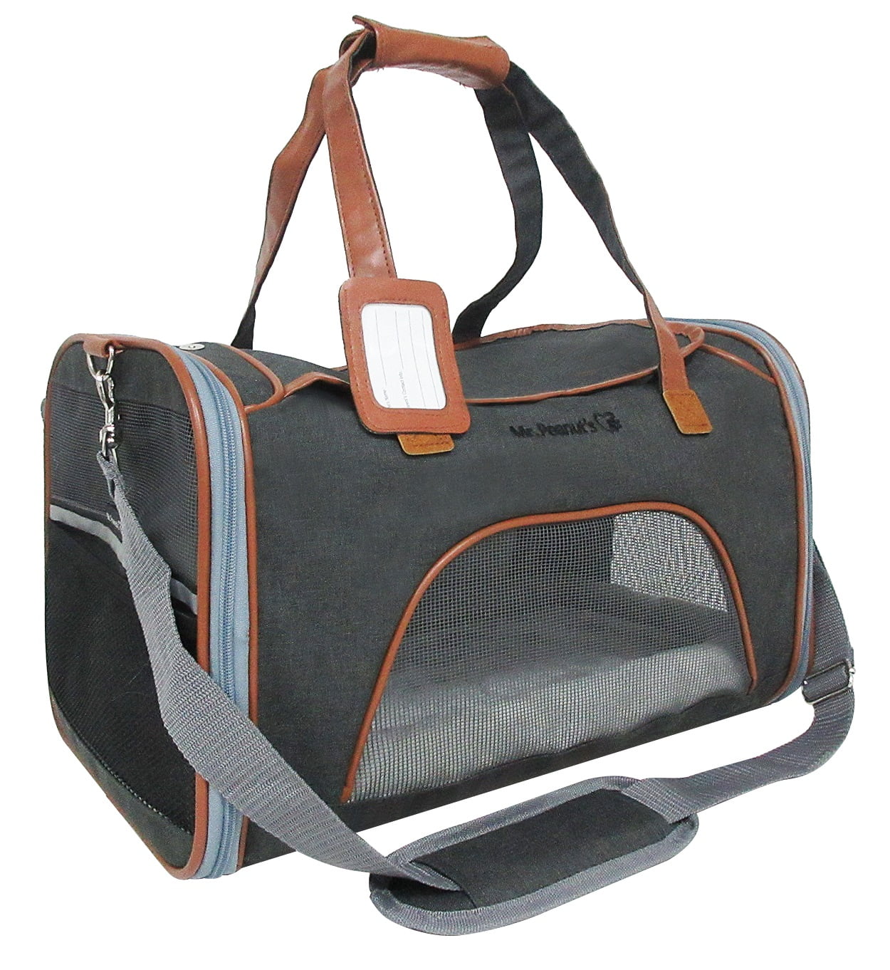 Expandable Airline Approved Soft Sided Pet Carrier by Mr. Peanut's