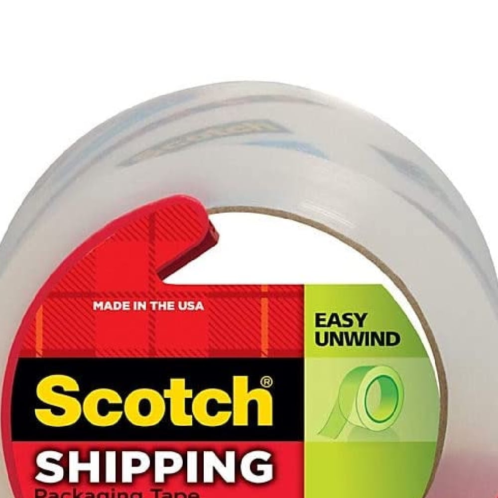  SEWACC 4 Pcs Adhesive Tape Shipping Packaging Tape
