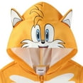 thumbnail image 2 of SEGA Sonic the Hedgehog Tails Zip Up Hoodie (Boys), Sizes 3T-7, 2 of 5
