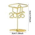 thumbnail image 3 of 2026 Graduation Cap and Diploma Display Stand 2 Inch Green Photo Holder for Center Graduation Card Holders 2026 Graduation Party Decoration, 3 of 9