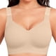 thumbnail image 2 of Sujetáneos para las Mujeres sin Cables sin Acolchado Push Up Jelly Sujetáneo, Cómodo Suave Mantequilla Tshirt Sujetáneos para las Mujeres Todos los Días Yoga Bralette Sport Top, 2 of 5