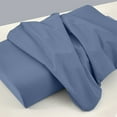 thumbnail image 4 of Contour Pillow Cover Only Memory Foam Pillowcase Pillow Protector for Cervical Pillow 15.75" x 23.6", Light Steel Blue, 4 of 6