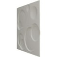 thumbnail image 4 of Ekena Millwork 19 5/8"W x 19 5/8"H Finley EnduraWall Decorative 3D Wall Panel, UltraCover Satin Smokey Beige (12-Pack for 32.04 Sq. Ft.), 4 of 6