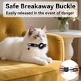thumbnail image 7 of 2 Pack Airtag Cat Collar Breakaway with Bell, Reflective Kitten Collar with Air Tag Cat Collar Holder Case for Girl Boy Cats, Pet Supplies Accessories, 7 of 7