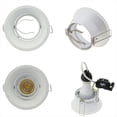 thumbnail image 3 of Lámparas de Techo LED Empotrables Redondas y Cuadradas MR16 GU10, LED de Techo Ajustable, ., 3 of 5