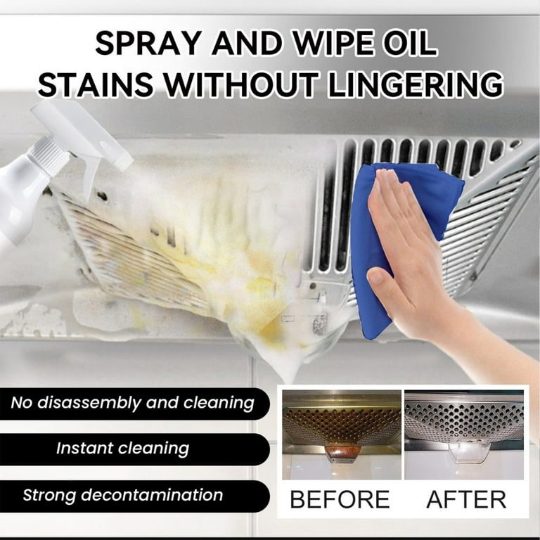Splash Foam Spray Oven Cleaner Gentle and Effective Foam Cleaner for  Kitchen Bathroom Toilets Floors - 60ML 
