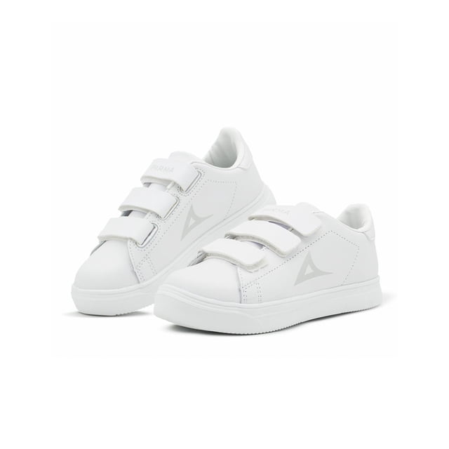 Tenis Pirma Escolar Infantil 20 Color Blanco