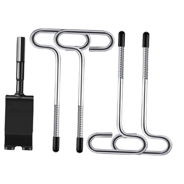 S SERENABLE Kit d'Adaptateur de Perceuse à Glace pour Insert de Glace Fixation de Couture de Auvents