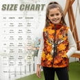 thumbnail image 7 of Pzuqiu Camo Hunting Deer Kids Sleeveless Vests Casual Clothes for Girls 5-6 Soft Fashion Winter Lightweight Sleeveless Fleece Jacket with Pocket Warm Fall Outfits for Girls, 7 of 7