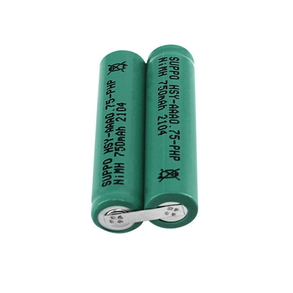 Original HSY-AAA0.75-PHP for P H IL IPS Electric Shaver Batteries SUPPO 2.4V 750mAh Ni-MH Battery