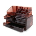 thumbnail image 1 of Ktaxon Acrylic Makeup Cosmetic Organizer Storage Drawers Display Boxes Case, Two Pieces Set, 1 of 5