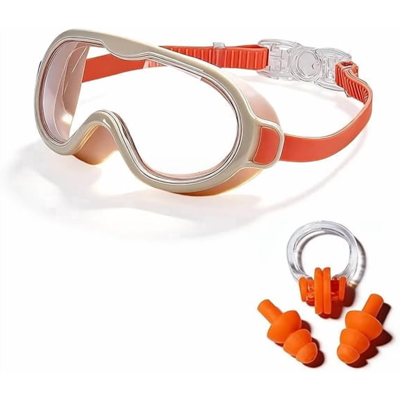 Waterproof Anti-Fog Goggle Clip-On with Nose Cover for Water Sports Outdoor Activities