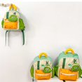 thumbnail image 5 of ibiyuan School Backpack Canvas Tote Bag Student Breathable Shoulder Bookbag with Pockets Solid Color Back To School Supplies Gift / Holiday Gift,L,Green, 5 of 6