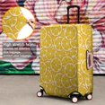 thumbnail image 4 of Yellow Lemon Fruit Slices Orange Pattern Luggage Cover Fashion Suitcase Cover Baggage Covers Fit 25-28 Inch Luggage (Go Travel), 4 of 5