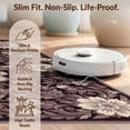 thumbnail image 6 of Design&I 4'x6' Ultra Soft Area Rug, Boho Vintage Trailing Scroll Vine Border Abstract Watercolor Purple Flowing None Fluffy Washable Non Shedding for Bedroom Living Room Home Office, 6 of 7