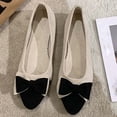 thumbnail image 4 of Gealkoca Women Fashion Bowknot Flats Comfortable Pointed Toe Dress Shoes Ballet Flats Shoes for Women Casual Dressy Shoes for Work Office Walking, 4 of 5