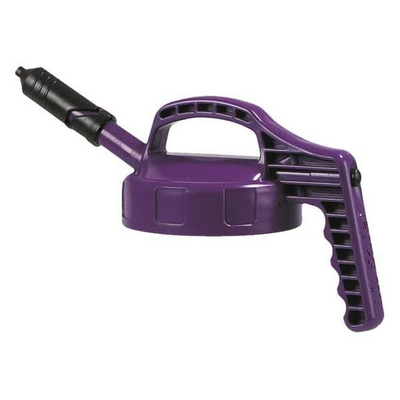 Oil Safe Mini Spout Lid,Purple,Plastic,7 1/2 in H 100407