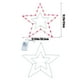 thumbnail image 3 of Xihbxyly Lámpara de Estrella Del Día de La Independencia, Forma de Pentagrama Forjado En Hierro, Led Rojo, Blanco y Azul Brillante, Alimentación Por Usb, Ahorro de Energía, Decoración para Ventanas y, 3 of 6