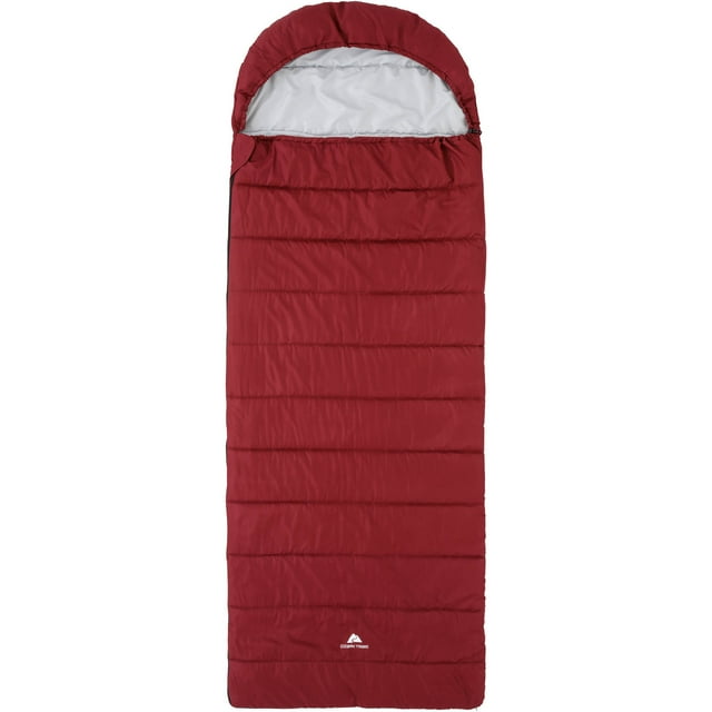 Ozark Trail 30F Cold Weather XL Hooded Rectangular Sleeping Bag