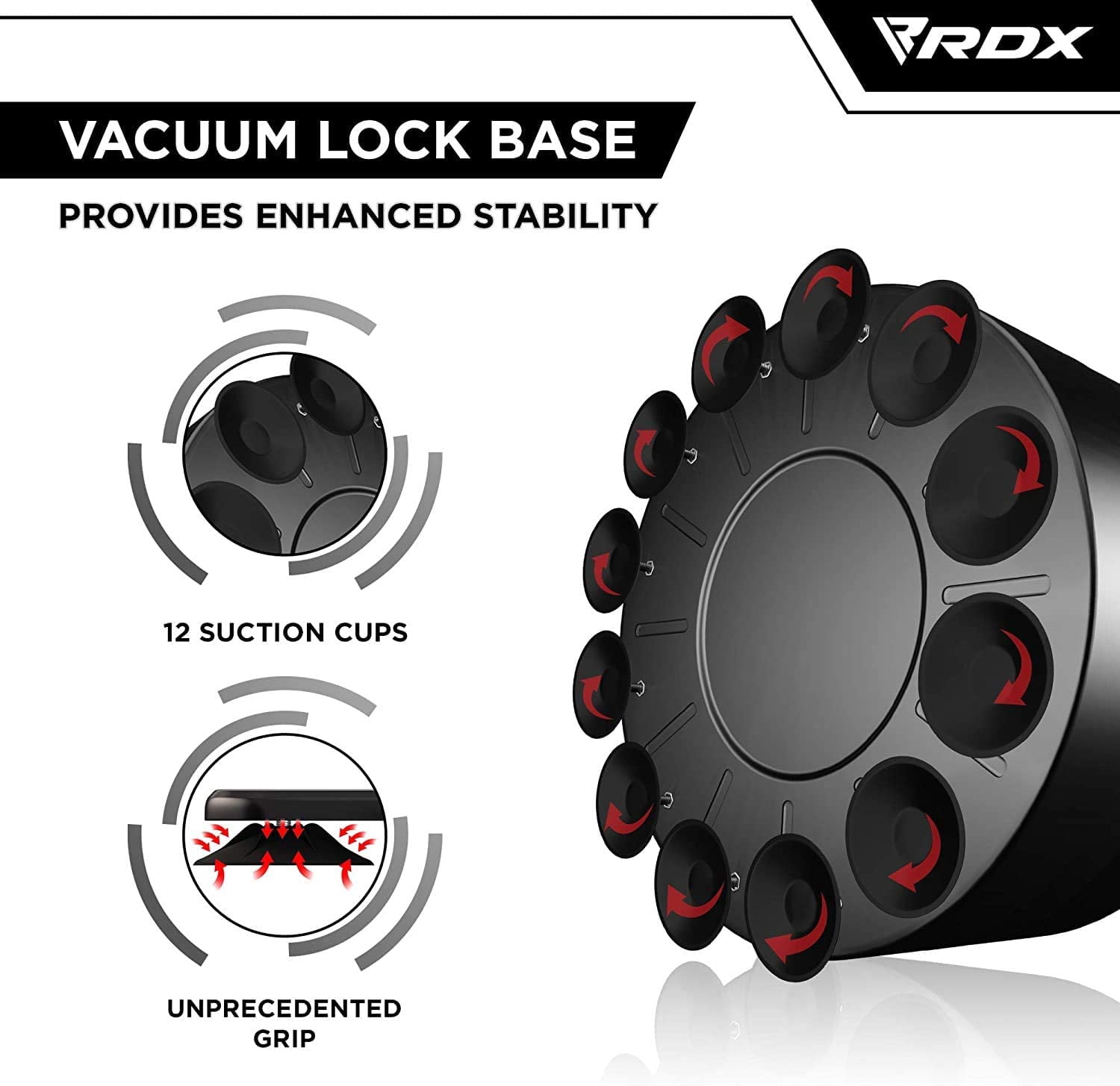 RDX Kids Punching Bag with Gloves, 4FT Heavy Duty Junior RONIN Target Pedestal Bag Set Suction Cup Stand Base