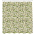 thumbnail image 3 of Ambesonne Abstract Shower Curtain, Garden Plants Floral Theme, 69"Wx84"L, Multicolor, 3 of 3